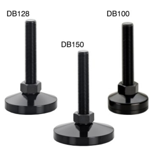 【DB100&DB128&DB150】鋼製防震重型腳座產品圖