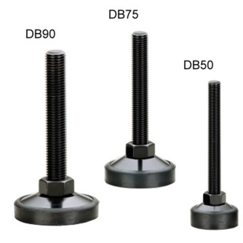 【DB50&DB75&DB90】鋼製防滑重型腳座產品圖