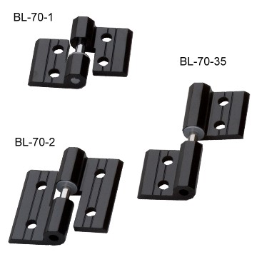 【BL-70／BR-70】鋁製後鈕 / 铝制后钮  |門鉸鍊 / 门铰链